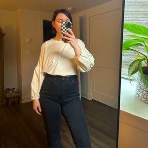 Madewell Balloon Sleeve Top